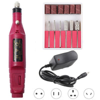 1 Set Mini Electric Nail Drill Machine Manicure Drill Machine Professional Nail Drill Machine Pedicure Sander Nail Drill File