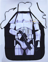 wholesale  Party Product Funny for WAR vader White Warrior  Apron Character Costume Apron Cooking apron Party funny Apron
