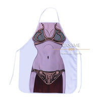 wholesale  Party Product Funny for WAR vader White Warrior  Apron Character Costume Apron Cooking apron Party funny Apron
