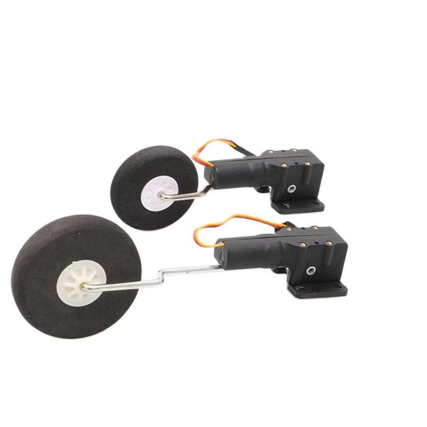 25g Digital Servoless Retract Metal Electronic Retractable Landing Gear for RC Fixed-wing Airplane KTK SU27 KT Board Aircraft