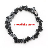 Hot Irregular Natural Crystals Chakras Stone Bracelet Beads Chips Jewelry Bracelets Yellow Crystals Clear Crystals Aquamarines