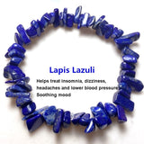 Hot Irregular Natural Crystals Chakras Stone Bracelet Beads Chips Jewelry Bracelets Yellow Crystals Clear Crystals Aquamarines