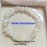 Hot Irregular Natural Crystals Chakras Stone Bracelet Beads Chips Jewelry Bracelets Yellow Crystals Clear Crystals Aquamarines