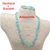Hot Irregular Natural Crystals Chakras Stone Bracelet Beads Chips Jewelry Bracelets Yellow Crystals Clear Crystals Aquamarines