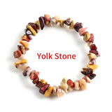 Hot Irregular Natural Crystals Chakras Stone Bracelet Beads Chips Jewelry Bracelets Yellow Crystals Clear Crystals Aquamarines