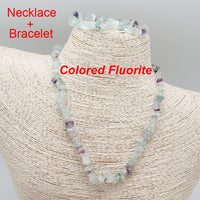 Hot Irregular Natural Crystals Chakras Stone Bracelet Beads Chips Jewelry Bracelets Yellow Crystals Clear Crystals Aquamarines