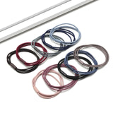 10PCS Women Girls Simple Basic Elastic Hair Bands Ties Scrunchie Ponytail Holder Rubber Bands Fashion Headband Hair Accessories