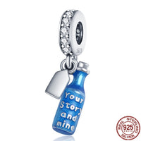 925 Sterling Silver Little Tree Man Fawn Bead Charm Fit Original Pandora Bracelet&Bangle Making Fashion DIY Jewelry For Women