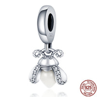 925 Sterling Silver Little Tree Man Fawn Bead Charm Fit Original Pandora Bracelet&Bangle Making Fashion DIY Jewelry For Women