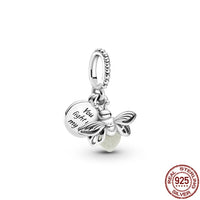 925 Sterling Silver Little Tree Man Fawn Bead Charm Fit Original Pandora Bracelet&Bangle Making Fashion DIY Jewelry For Women
