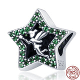 925 Sterling Silver Little Tree Man Fawn Bead Charm Fit Original Pandora Bracelet&Bangle Making Fashion DIY Jewelry For Women