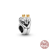 925 Sterling Silver Little Tree Man Fawn Bead Charm Fit Original Pandora Bracelet&Bangle Making Fashion DIY Jewelry For Women