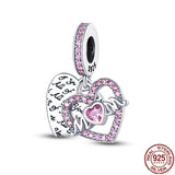 925 Sterling Silver Little Tree Man Fawn Bead Charm Fit Original Pandora Bracelet&Bangle Making Fashion DIY Jewelry For Women