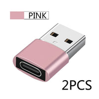 2pcs USB C Adapter OTG Type C to USB Adapter Type-C OTG Adapter Cable For iPhone 13 12 Pro Max For airpods 2 3 phone USB Adapter