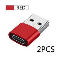 2pcs USB C Adapter OTG Type C to USB Adapter Type-C OTG Adapter Cable For iPhone 13 12 Pro Max For airpods 2 3 phone USB Adapter