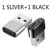 2pcs USB C Adapter OTG Type C to USB Adapter Type-C OTG Adapter Cable For iPhone 13 12 Pro Max For airpods 2 3 phone USB Adapter