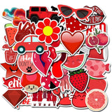 50/100pcs Vinyl Cute Nature VSCO Girl Stickers for Water Bottles Waterproof Aesthetic Stickers for Girls for Laptop Phone Car