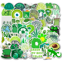 50/100pcs Vinyl Cute Nature VSCO Girl Stickers for Water Bottles Waterproof Aesthetic Stickers for Girls for Laptop Phone Car