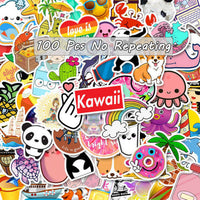 50/100pcs Vinyl Cute Nature VSCO Girl Stickers for Water Bottles Waterproof Aesthetic Stickers for Girls for Laptop Phone Car