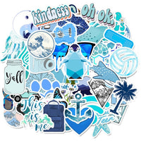 50/100pcs Vinyl Cute Nature VSCO Girl Stickers for Water Bottles Waterproof Aesthetic Stickers for Girls for Laptop Phone Car