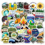 50/100pcs Vinyl Cute Nature VSCO Girl Stickers for Water Bottles Waterproof Aesthetic Stickers for Girls for Laptop Phone Car