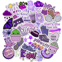 50/100pcs Vinyl Cute Nature VSCO Girl Stickers for Water Bottles Waterproof Aesthetic Stickers for Girls for Laptop Phone Car