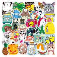 50/100pcs Vinyl Cute Nature VSCO Girl Stickers for Water Bottles Waterproof Aesthetic Stickers for Girls for Laptop Phone Car
