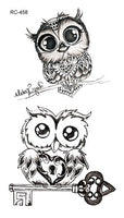 Water Transfer fake tattoo sticker sketch Rose flower snake tattoos Waterproof Temporary Tatto flash tatoo for woman man