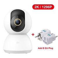 Xiaomi Mijia Smart Camera 2K 1296P HD 360 Angle Mi Home Security Indoor Cameras Pan-Tilt WiFi Baby Monitor Video Night IP Webcam