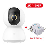Xiaomi Mijia Smart Camera 2K 1296P HD 360 Angle Mi Home Security Indoor Cameras Pan-Tilt WiFi Baby Monitor Video Night IP Webcam
