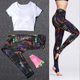 Women Tracksuit Set Female Sportswear Gym Fitness Clothes Sports Outfit Running Yoga Crop Top Leggings Suits With Chest Pad