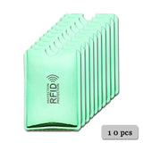 Anti Rfid Card Holder NFC Blocking Reader Lock Id Bank Card Holder Student Cute ID Cards Wallet Passport Business Bancaire Case