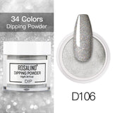 ROSALIND Nail Dipping Powder Gel Of Nails Extension  Extension Crystal Powder Nail Art Decoration Carving Glitter For Manicure