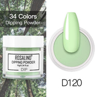ROSALIND Nail Dipping Powder Gel Of Nails Extension  Extension Crystal Powder Nail Art Decoration Carving Glitter For Manicure
