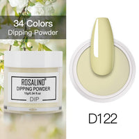 ROSALIND Nail Dipping Powder Gel Of Nails Extension  Extension Crystal Powder Nail Art Decoration Carving Glitter For Manicure