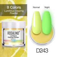 ROSALIND Nail Dipping Powder Gel Of Nails Extension  Extension Crystal Powder Nail Art Decoration Carving Glitter For Manicure