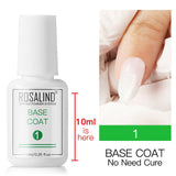 ROSALIND Nail Dipping Powder Gel Of Nails Extension  Extension Crystal Powder Nail Art Decoration Carving Glitter For Manicure