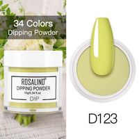 ROSALIND Nail Dipping Powder Gel Of Nails Extension  Extension Crystal Powder Nail Art Decoration Carving Glitter For Manicure
