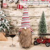 Christmas Bottle Cover Merry Christmas Decor For Home 2021 The Nightmare Before Christmas Ornments Xmas Gift New Year 2022 Noel