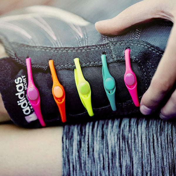 12pcs/lot Silicone Shoelaces Round Elastic Shoe Laces Special No Tie Shoelace for Men Women Lacing Rubber Zapatillas