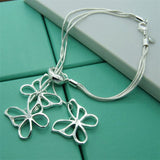 Men&#39;s &amp; Women&#39;s 925 Sterling Silver Bracelet Fashion Silver Charm Bracelet Jewelry Gift