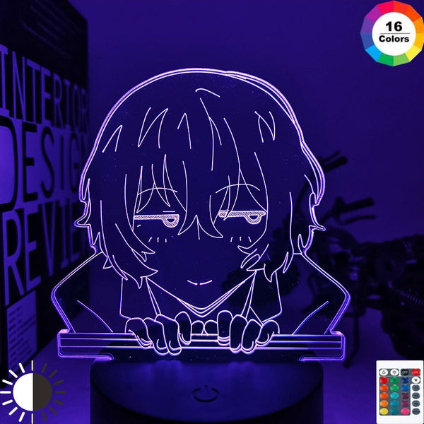 Bungo Stray Dogs Osamu Dazai Lamp Friend for Room Decor Birthday Gift Gadget Nakahara Chuya Night Light  Anime Neon Light Dazai