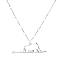 Yiustar Little Prince Necklace for Women Le Petit Charms Girls Pendant Necklace Snake Elephant Stainless Steel Jewelry Wholesale