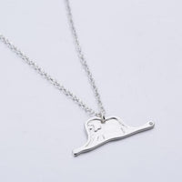Yiustar Little Prince Necklace for Women Le Petit Charms Girls Pendant Necklace Snake Elephant Stainless Steel Jewelry Wholesale