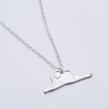 Yiustar Little Prince Necklace for Women Le Petit Charms Girls Pendant Necklace Snake Elephant Stainless Steel Jewelry Wholesale