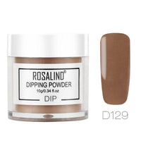 ROSALIND Nail Dipping Powder Gel Of Nails Extension  Extension Crystal Powder Nail Art Decoration Carving Glitter For Manicure