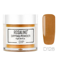 ROSALIND Nail Dipping Powder Gel Of Nails Extension  Extension Crystal Powder Nail Art Decoration Carving Glitter For Manicure