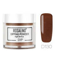 ROSALIND Nail Dipping Powder Gel Of Nails Extension  Extension Crystal Powder Nail Art Decoration Carving Glitter For Manicure