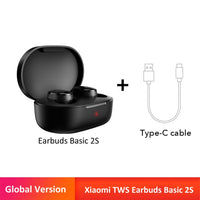 Xiaomi mi true wireless earbuds basic 2s Redmi AirDots 2s Bluetooth 5.0 touch control TWS earphone gaming mode USB C headphone