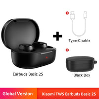 Xiaomi mi true wireless earbuds basic 2s Redmi AirDots 2s Bluetooth 5.0 touch control TWS earphone gaming mode USB C headphone